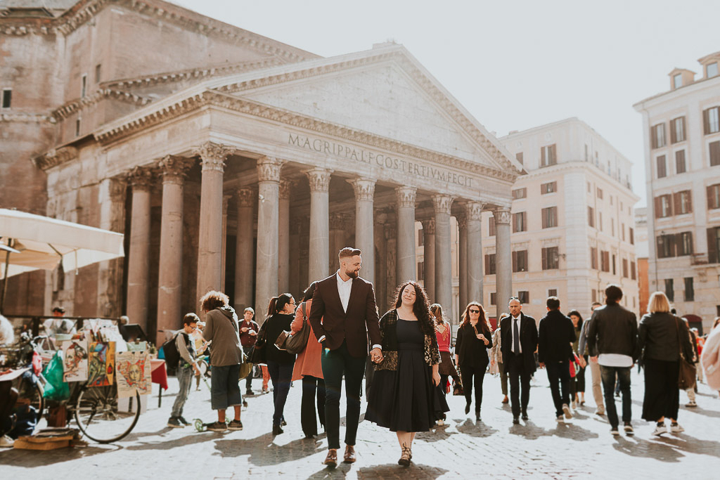 servizio fotografico al pantheon