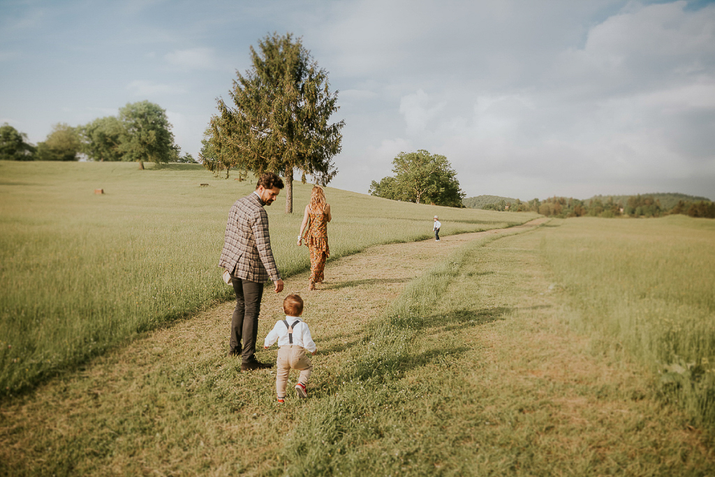passeggiata di famiglia