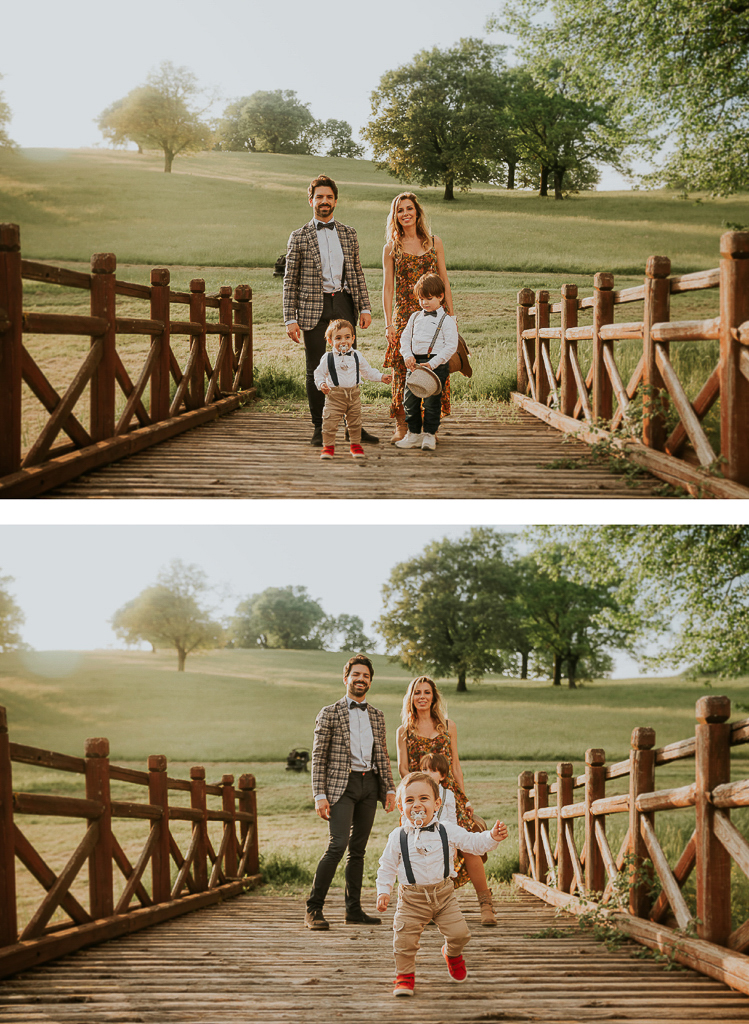 passeggiata di famiglia