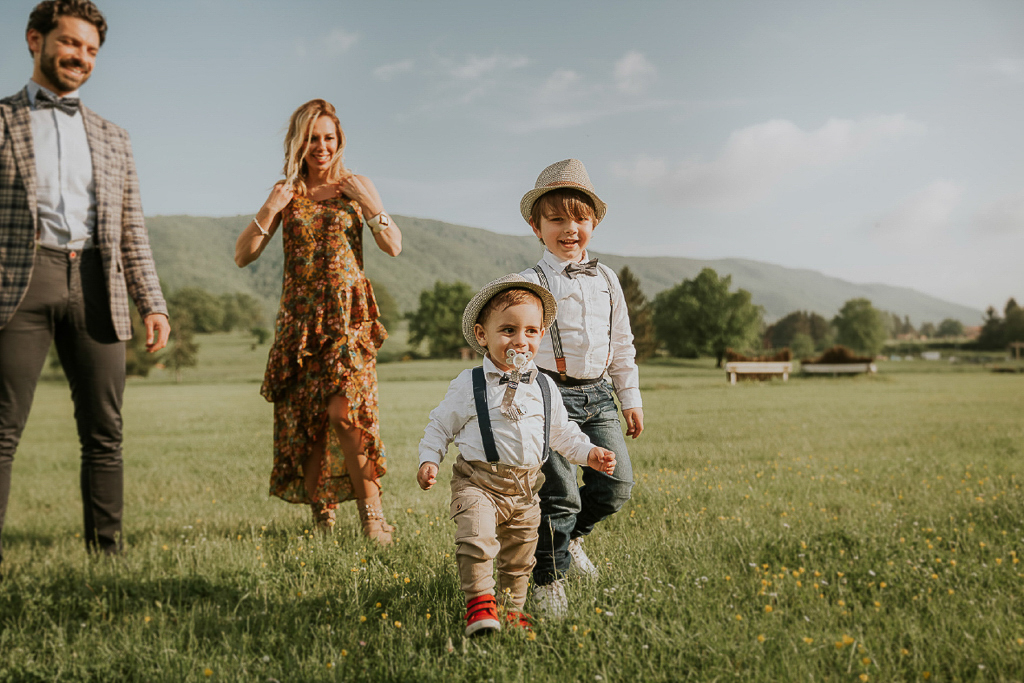 servizio fotografico in famiglia