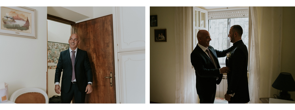 il padre e lo sposo