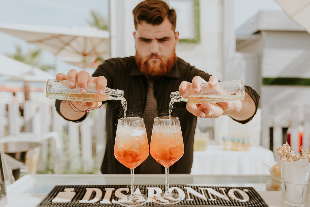 open bar di matrimonio