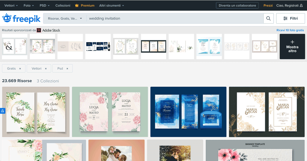 una nuova data per il tuo matrimonio con freepik