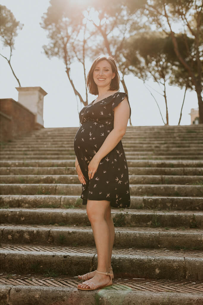 Servizio Fotografico di Gravidanza a Roma
