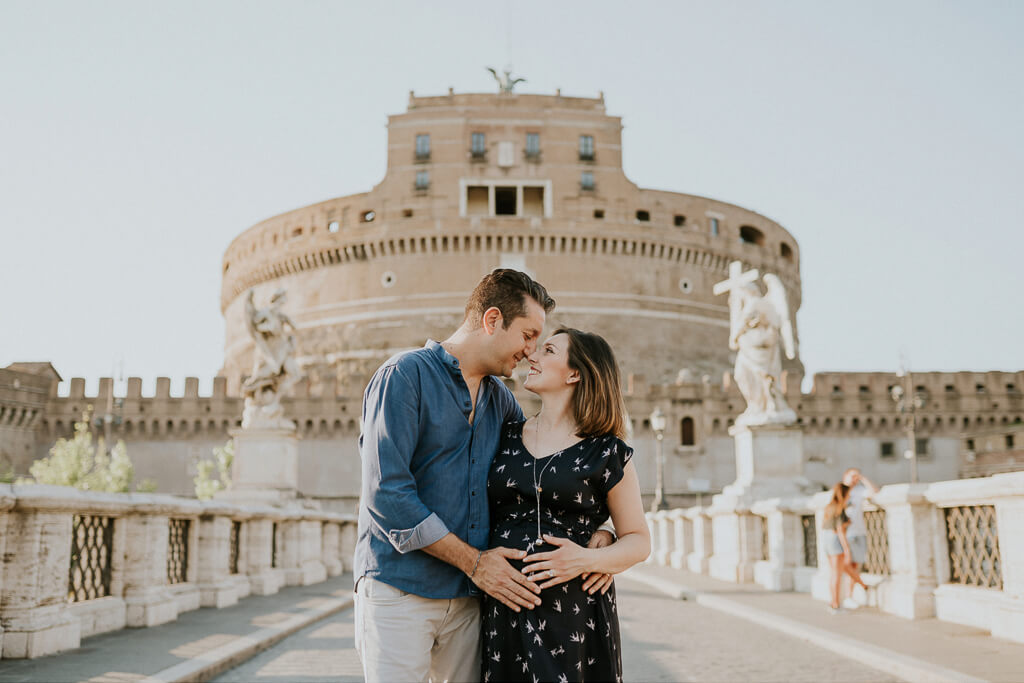 Servizio Fotografico di Gravidanza a Roma
