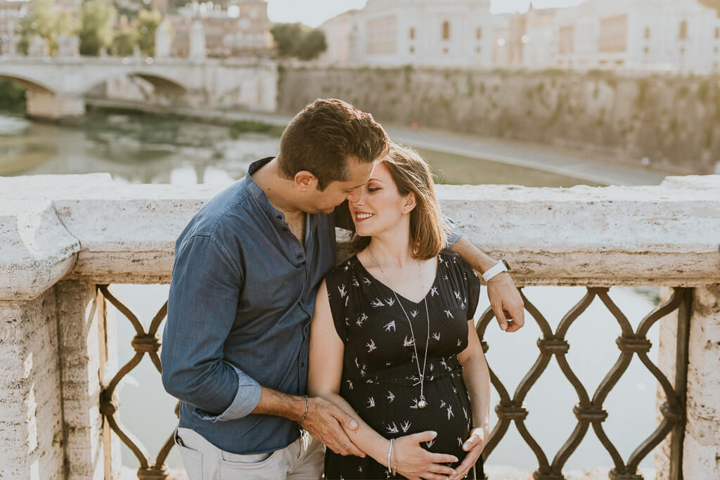Servizio Fotografico di Gravidanza a Roma