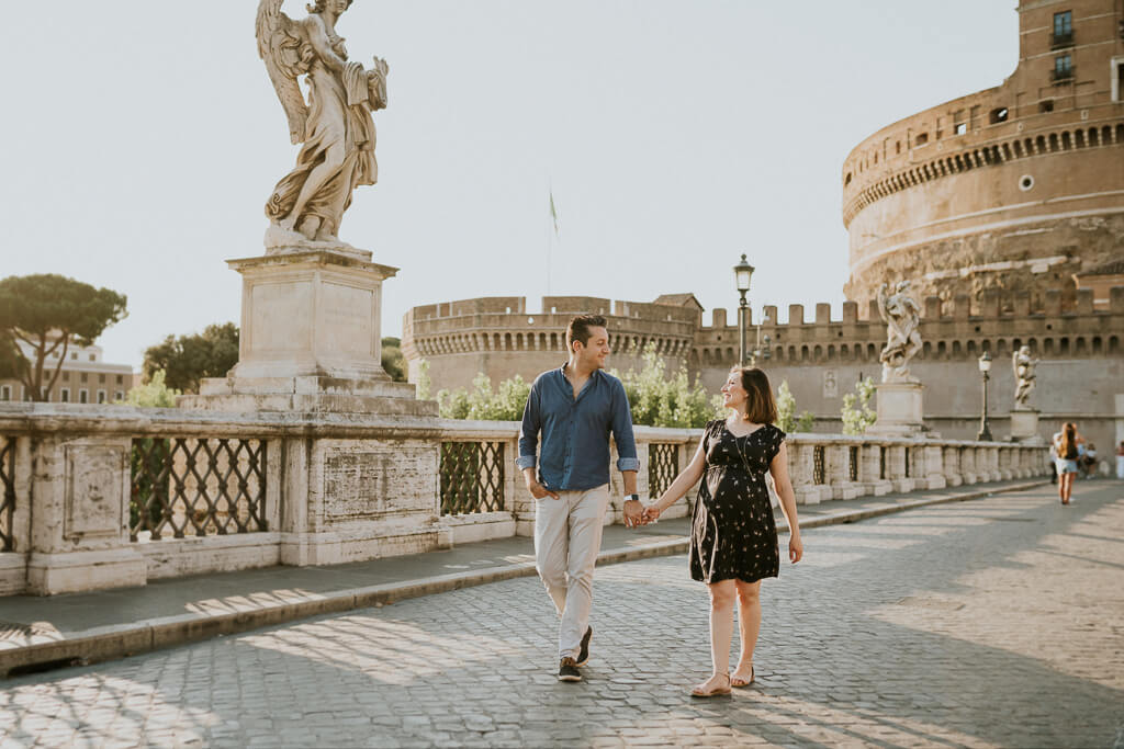 Servizio Fotografico di Gravidanza a Roma