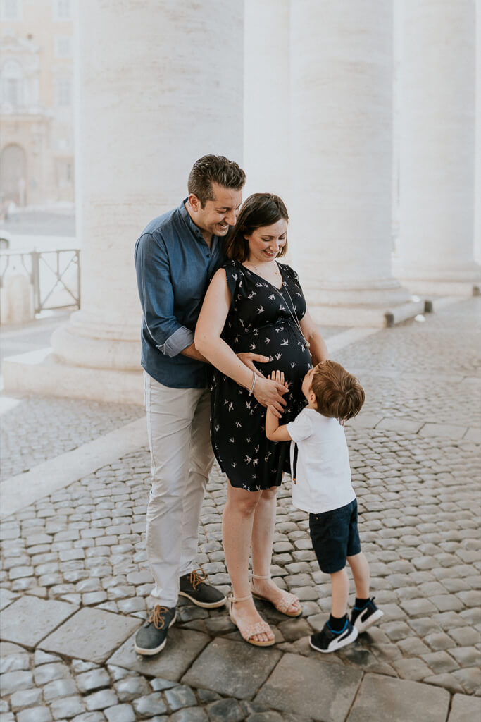 Servizio Fotografico di Gravidanza a Roma