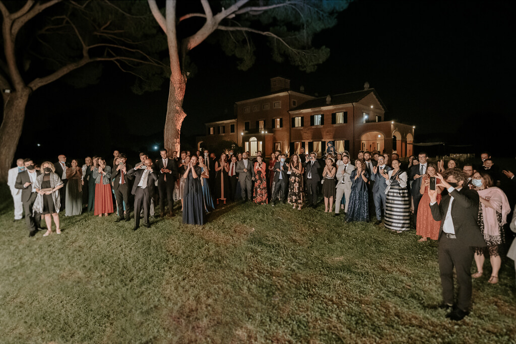 Foto Taglio Torta Matrimonio Villa di Fiorano
