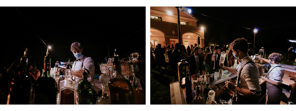 Open Bar Matrimonio Serale Villa di Fiorano