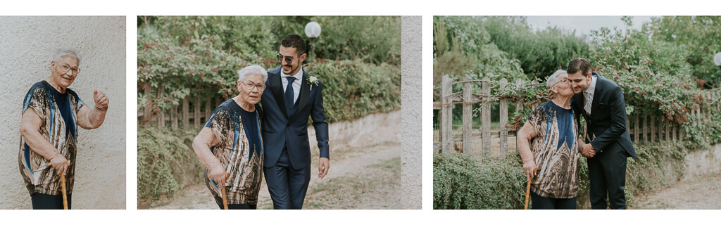 Foto Nonna Sposo Matrimonio Roma
