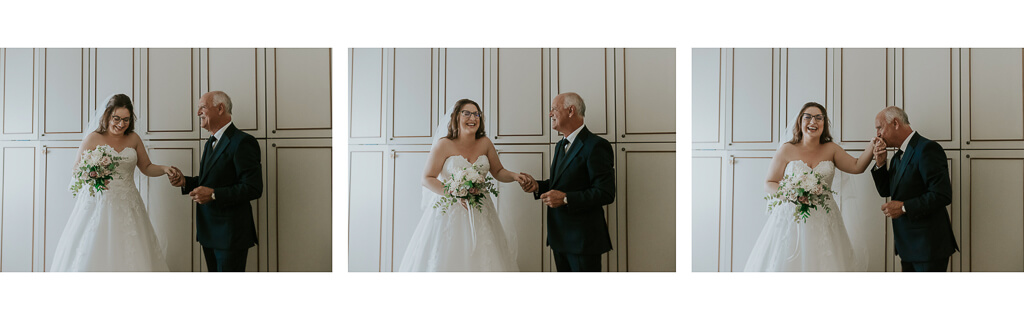 Foto papà Sposa Matrimonio Roma