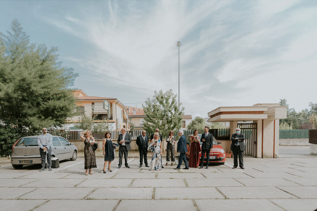 uscita casa Sposa Matrimonio Roma