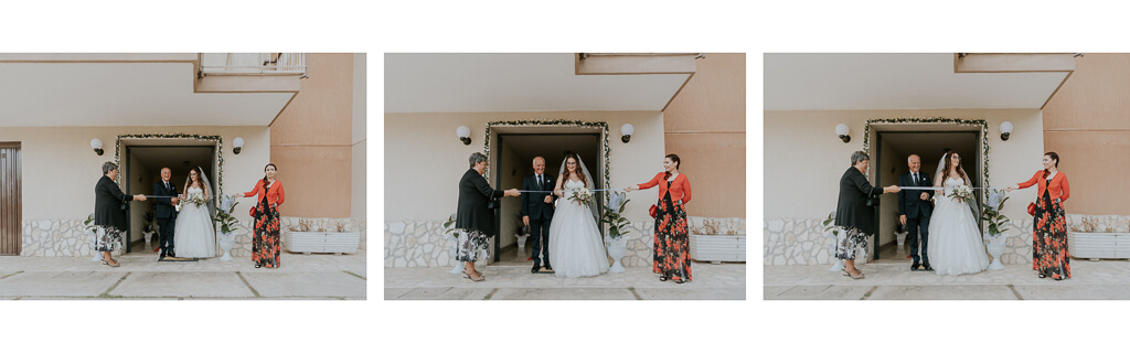 uscita casa Sposa Matrimonio Roma