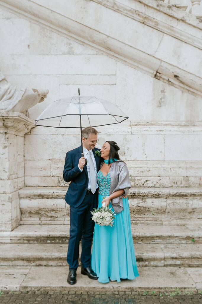 matrimonio con la pioggia