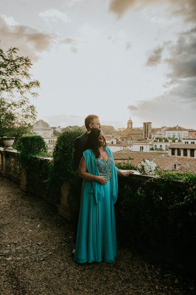 matrimonio al tramonto