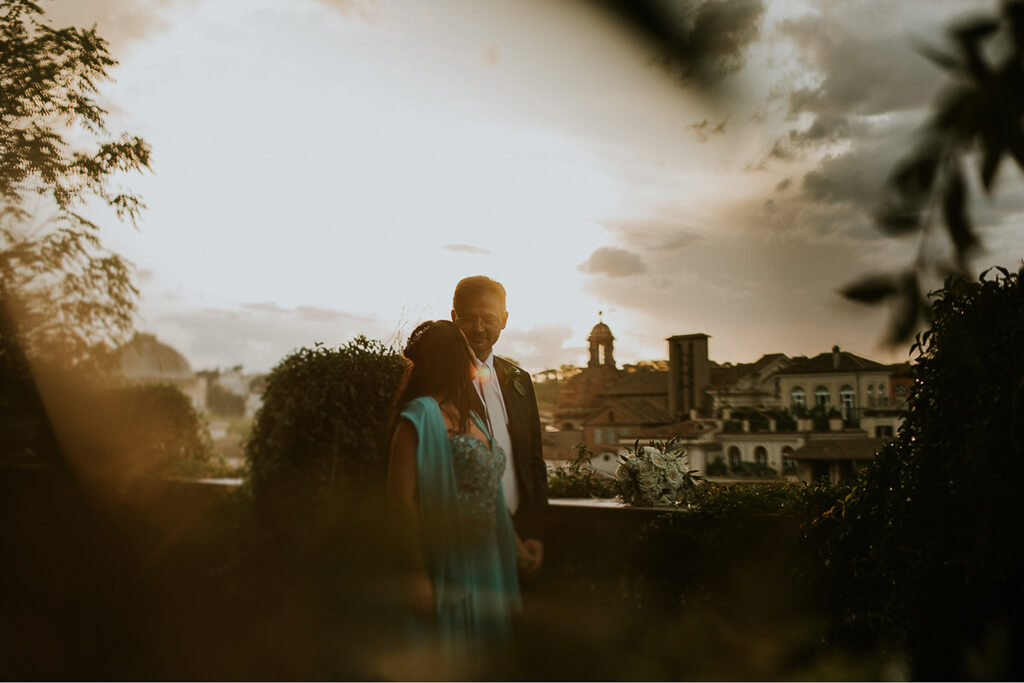 tramonto al campidoglio