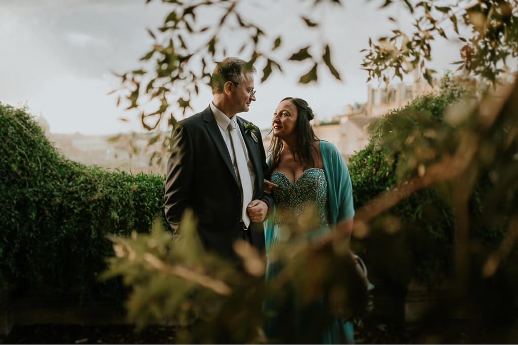 matrimonio al tramonto