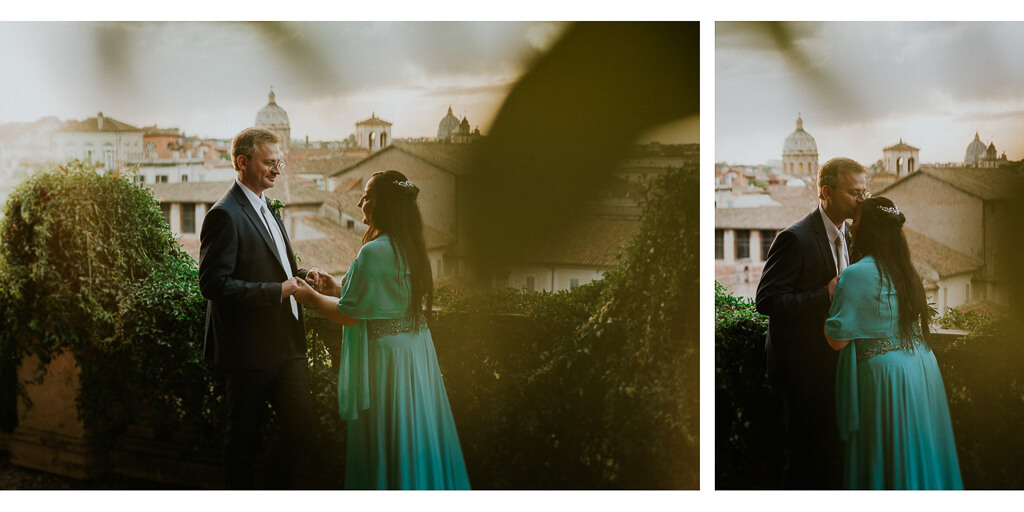 tramonto al campidoglio