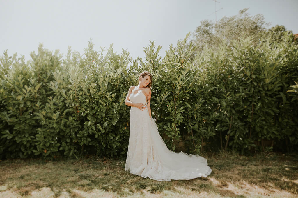 sposa matrimonio intimo