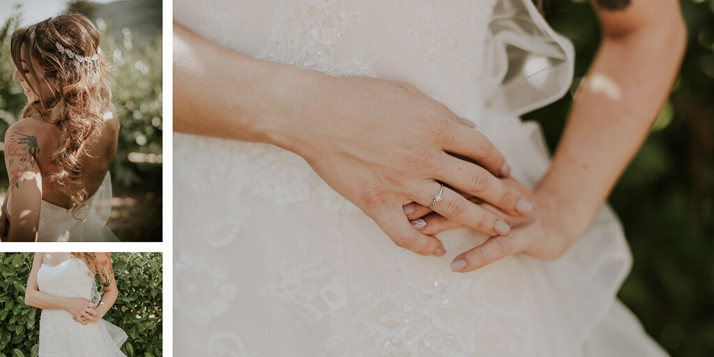 dettagli della sposa