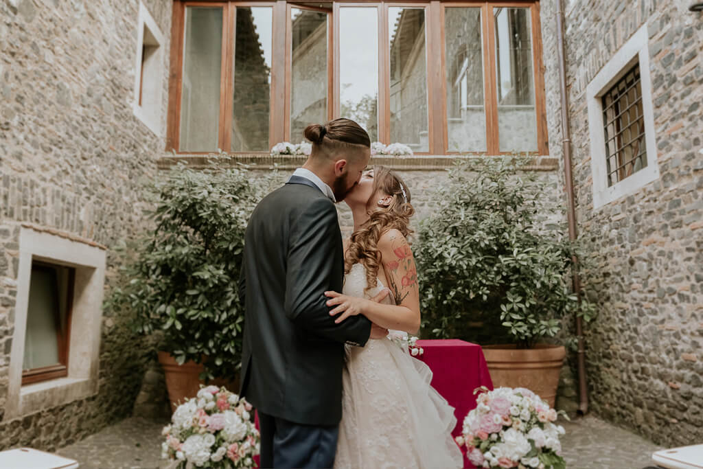 matrimonio intimo castello della castelluccia roma