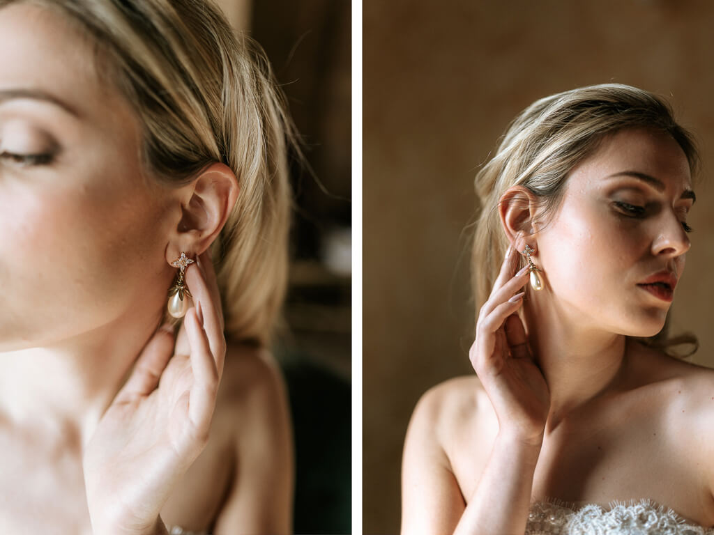 bride detail