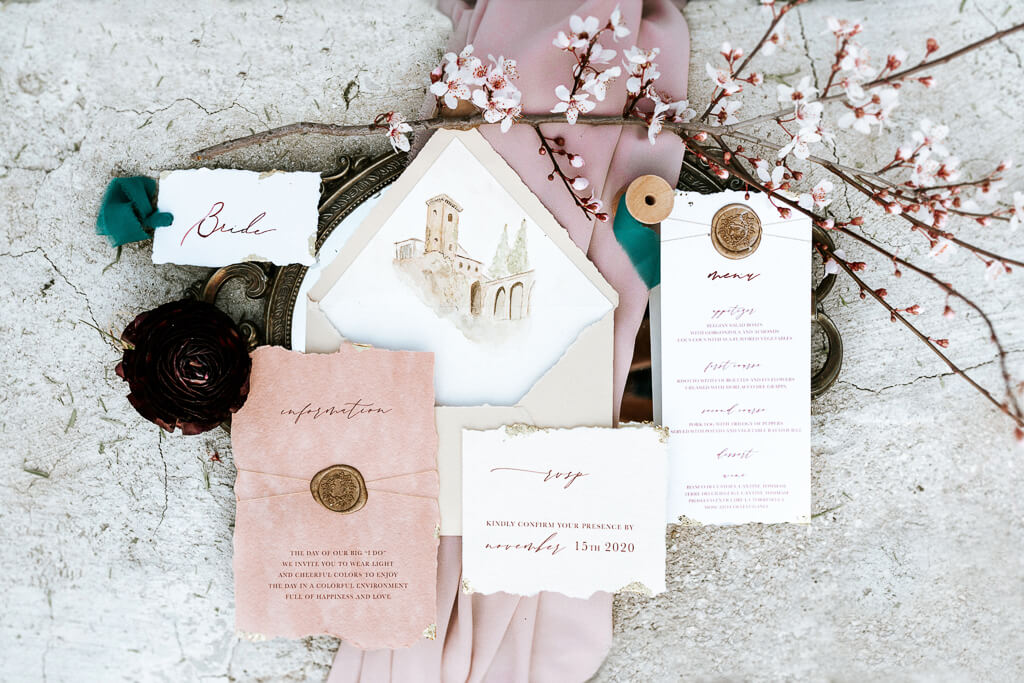 wedding stationery