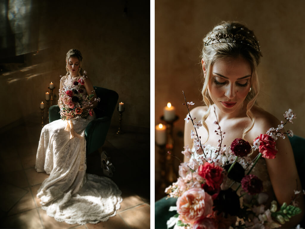 bride detail
