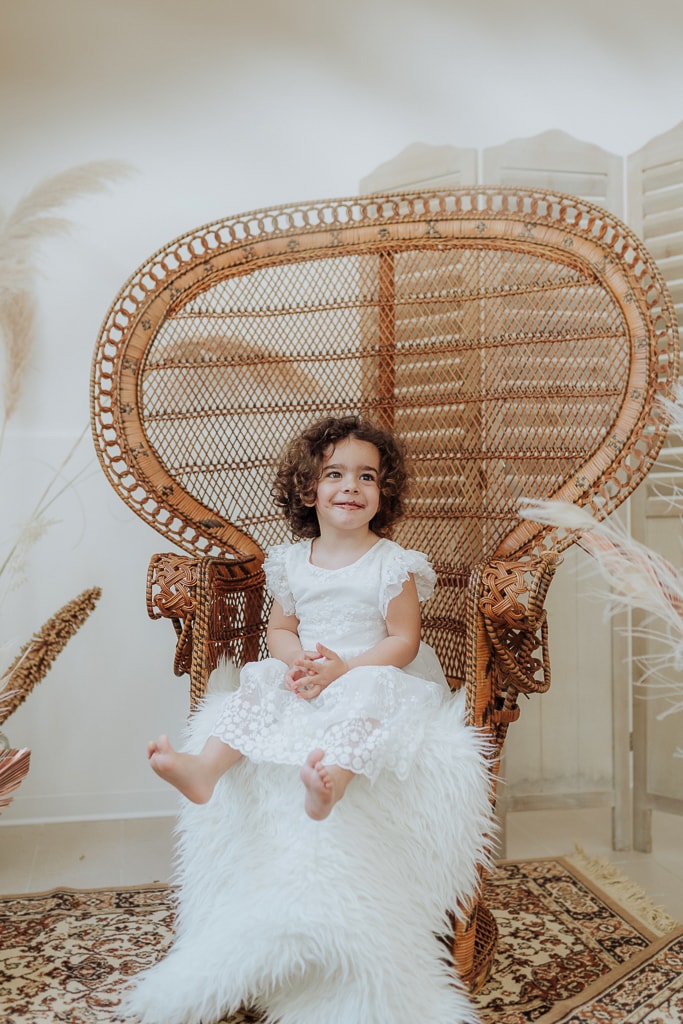 family shooting boho