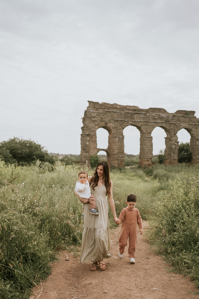 shooting fotografico famiglia