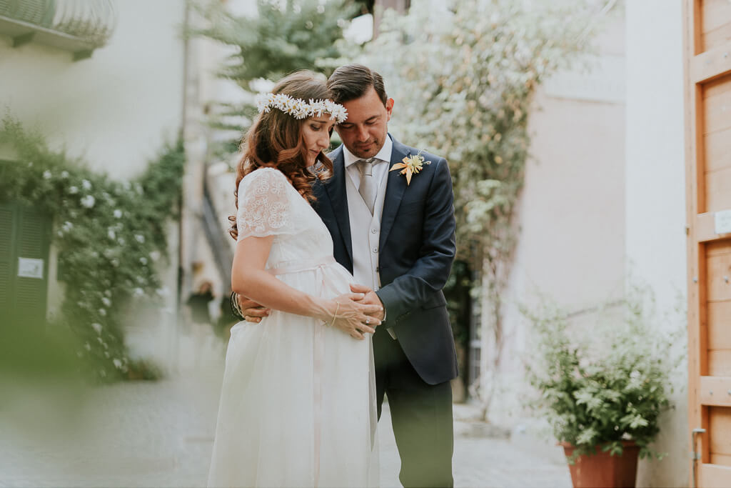 sposa incinta