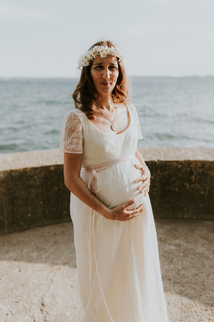 sposa in gravidanza