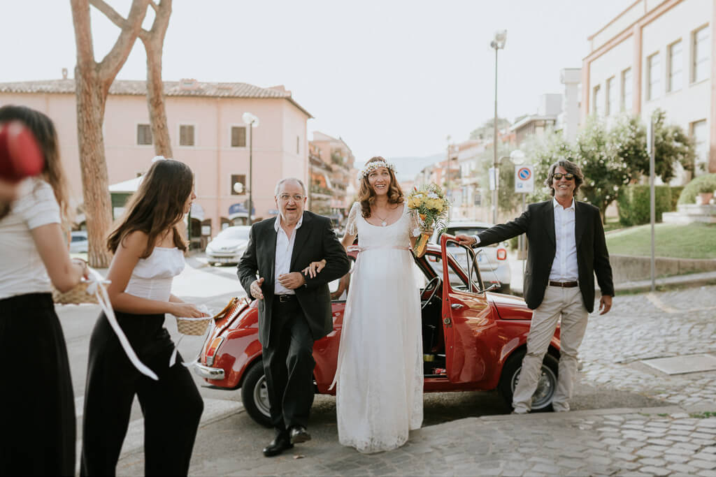 arrivo della sposa