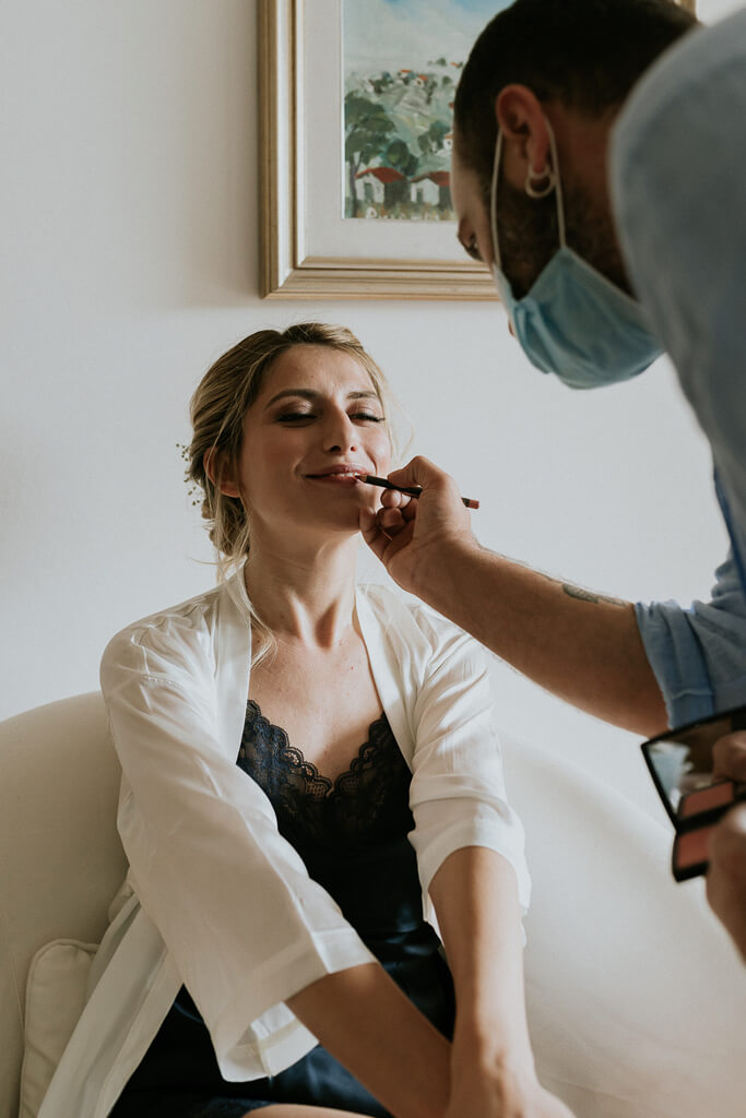 makeup sposa
