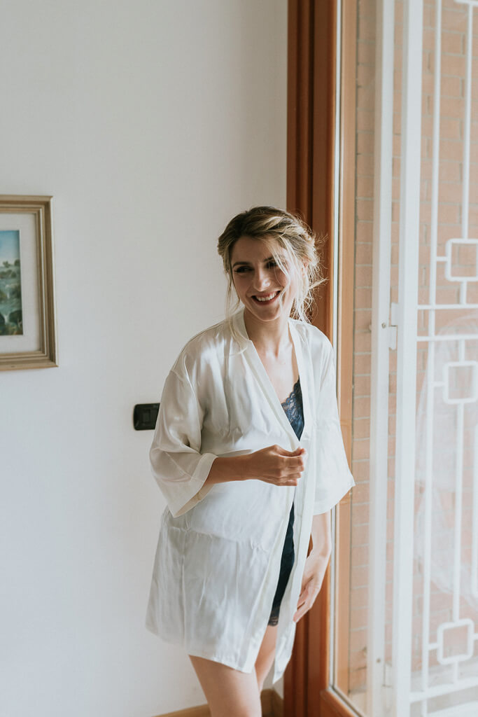 la sposa a casa