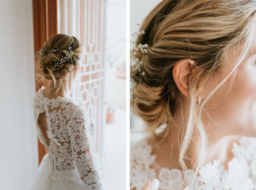 acconciatura della sposa