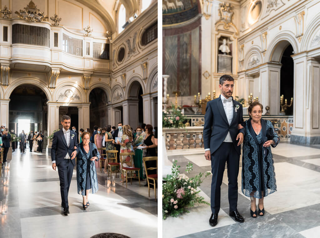 ingresso dello sposo santa cecilia in trastevere