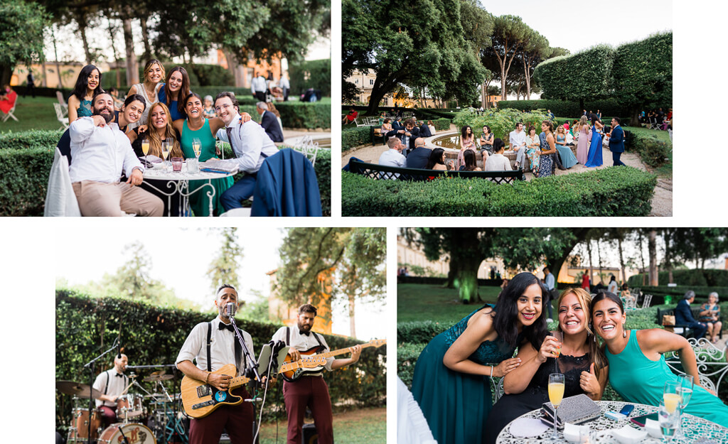 ricevimento matrimonio villa aurelia