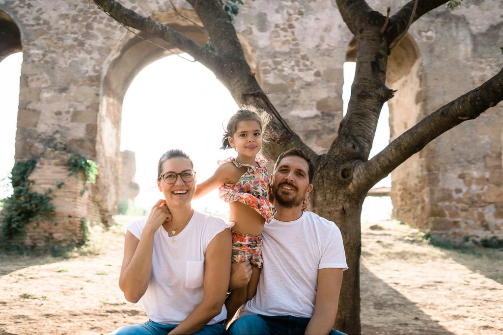 shooting di famiglia al parco