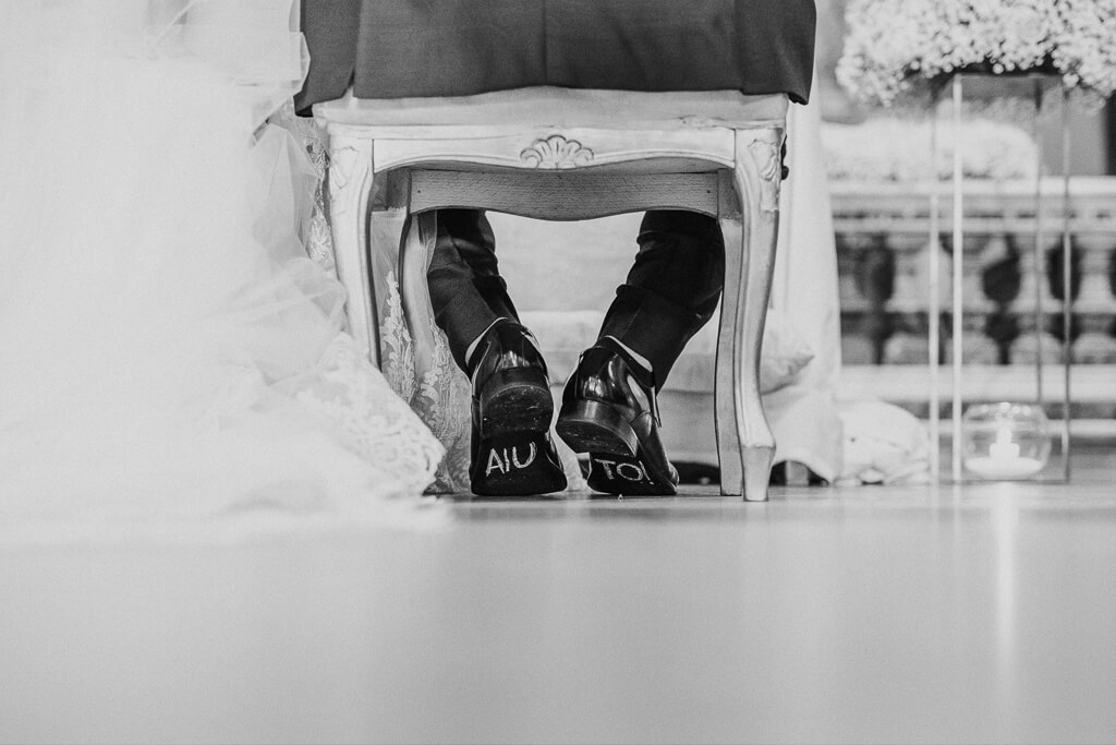 le scarpe dello sposo