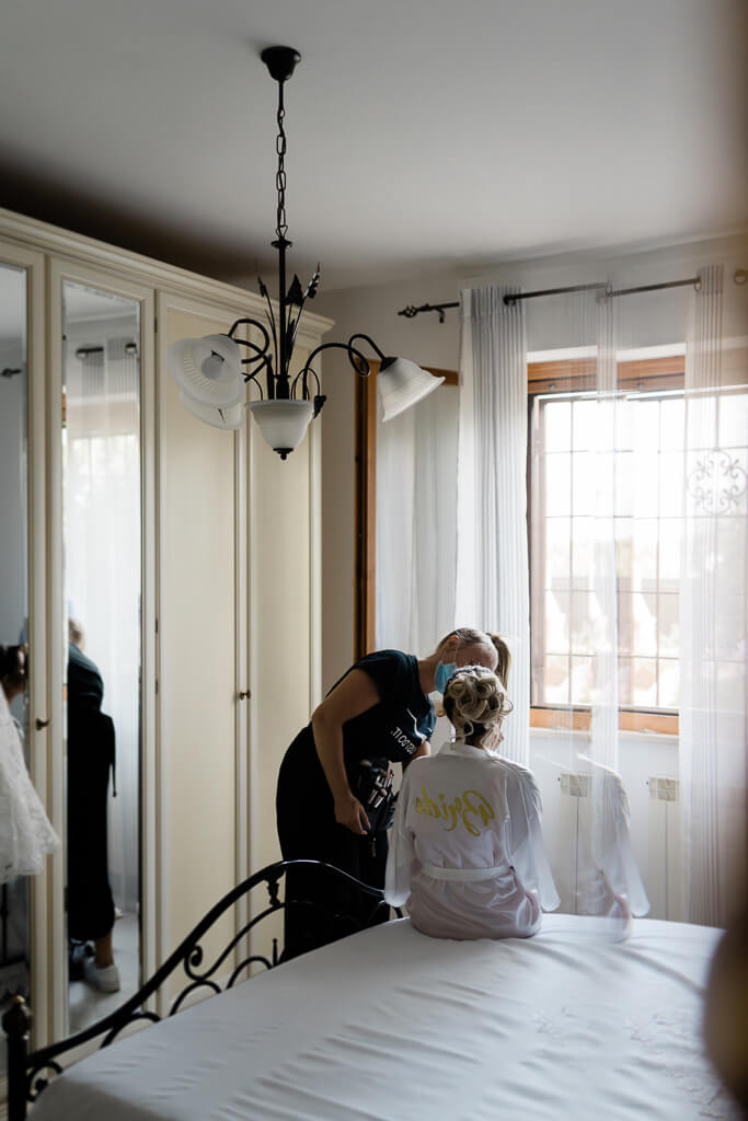 la truccatrice della sposa