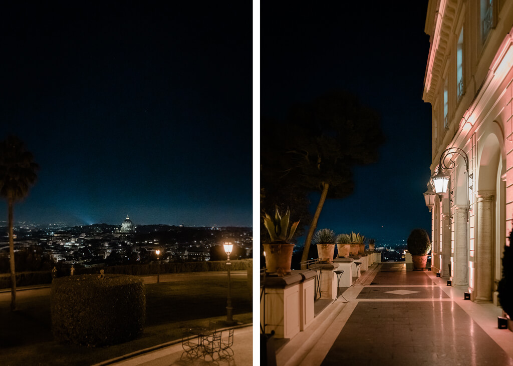 ricevimento serale villa miani