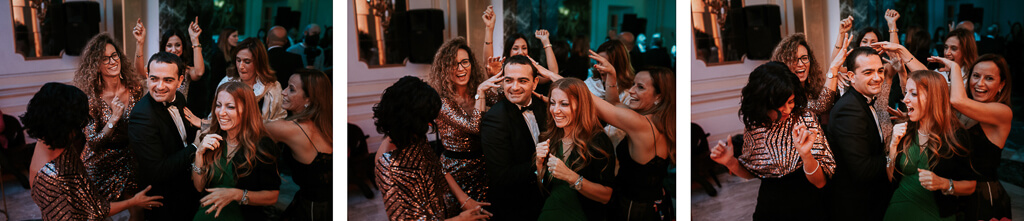 festeggiamenti in villa
