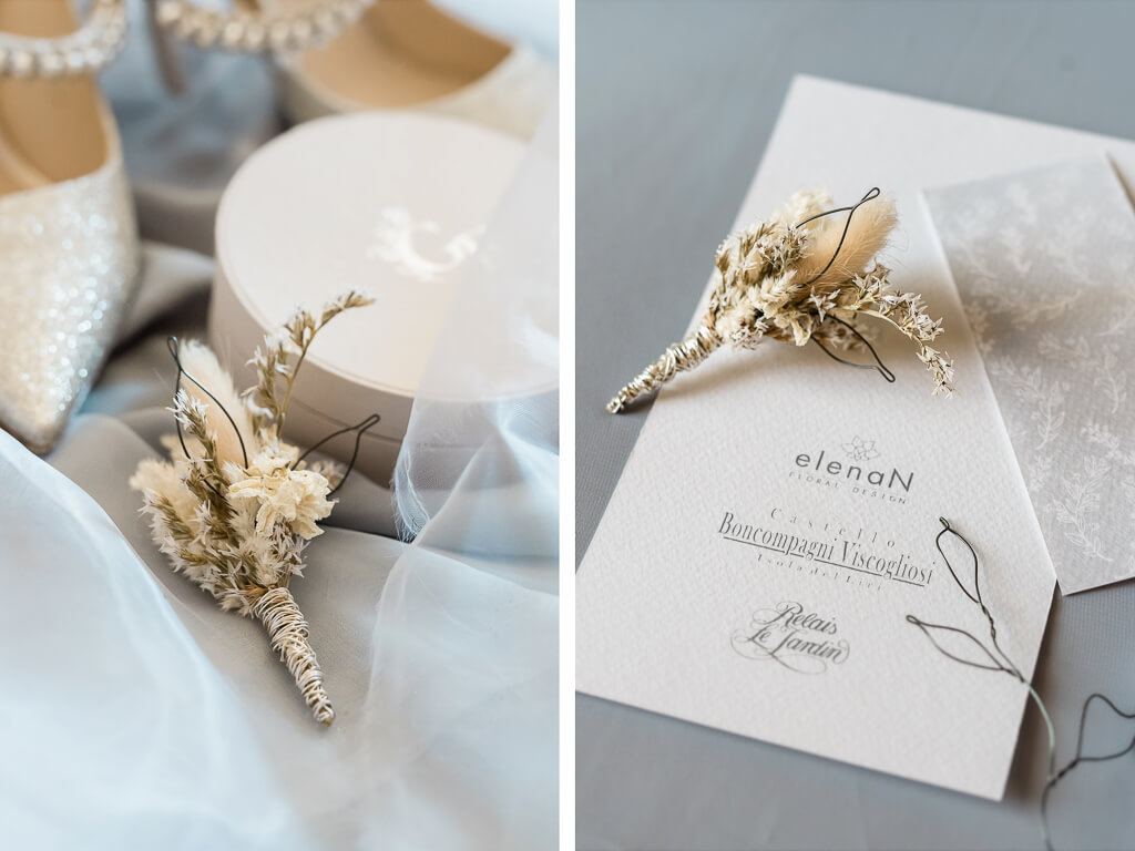 bottoniera matrimonio