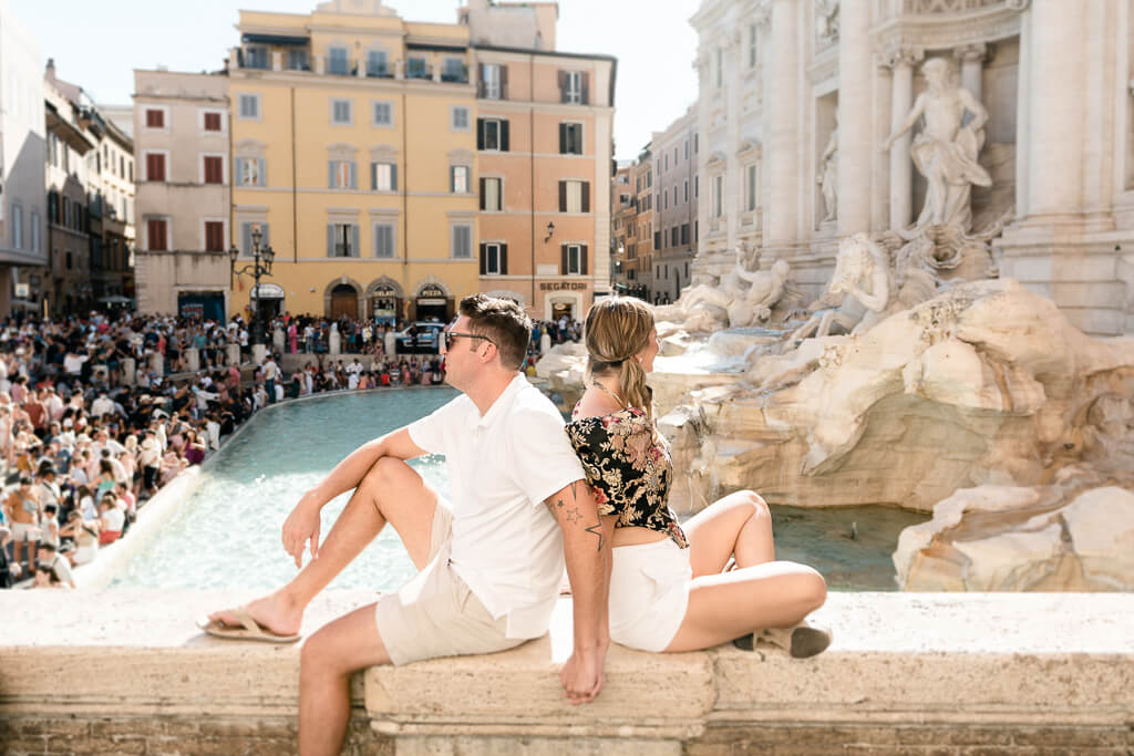 Photo Shoot in Fontana di Trevi