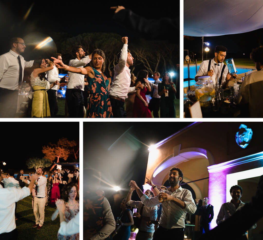 Matrimonio serale Villa Alberico