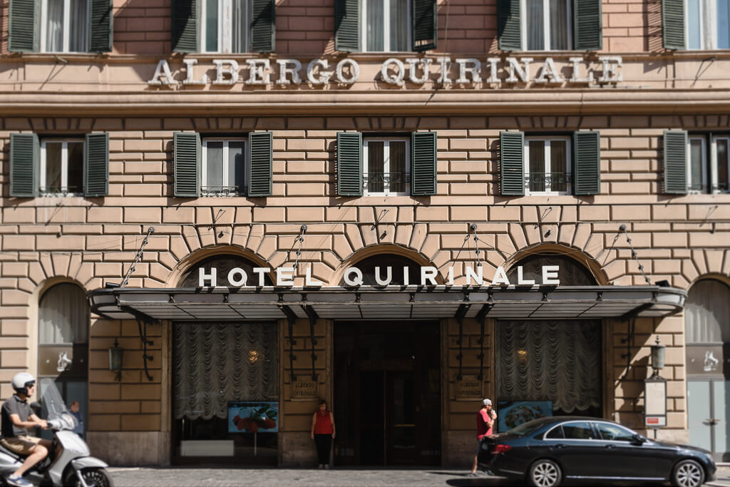 Matrimonio Hotel Quirinale