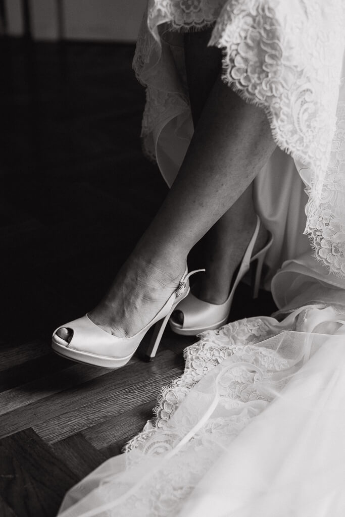 le scarpe della sposa