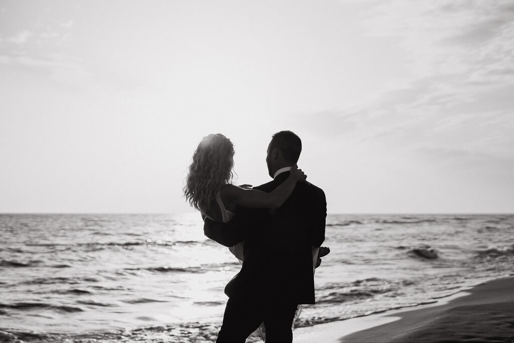 matrimonio sabaudia al mare